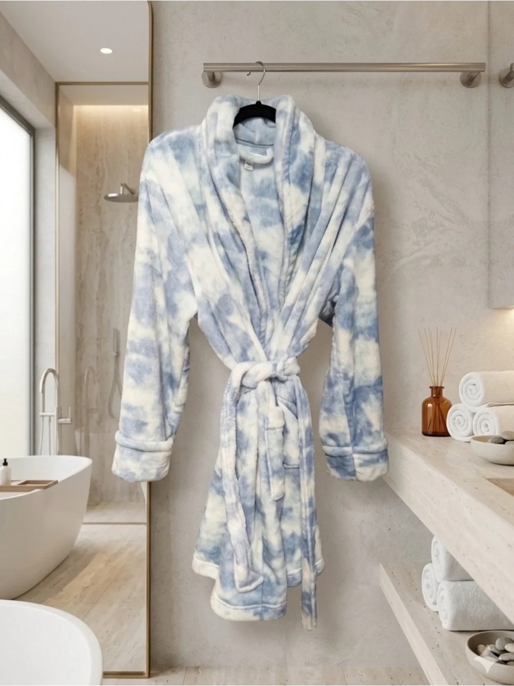 Truly Beauty Coco Cloud Bundle with Luxury Plush Sonoma Cloud Robe